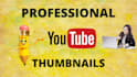 design catchy youtube thumbnail