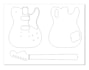 create a custom guitar template