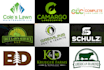 do create agriculture lawn care environmental landscape logo