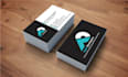 design a beautiful visiting card, stylish business card