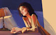 draw colorful digital portrait