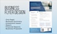 design business flyer, one pager, executive summary