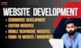 do website development and be your full stack web developer