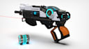 do 3d low poly and hi poly weapon modelling for games