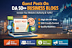 do guest post on business blog