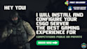 install and configure your cs2 server with any gamemode