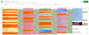 create a custom spreadsheet for managing household chores