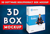create a 3d box mockup