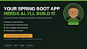 integrate ai llm into java spring boot for regulated industries