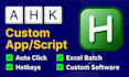 develop automation bots using ahk