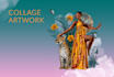 design artistic digital collage from your photo