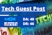submit tech guest post on my technology blog