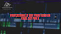 professionally edit your video on final cut pro x