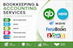 do bookkeeping in quickbooks, zoho books, inventory ,quicken