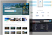 design classic and modern web pages or landing page