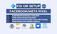 install facebook pixel code and create a custom audience