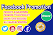 do organic facebook promotion