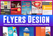 design attractive trifold, bifold, flyer, brochure, emailer design
