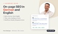 do german and english onpage SEO for your website or shop