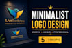 design an amazing business logo design with 5 options