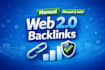 build manual web 2 backlinks for SEO ranking