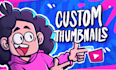 create custom illustrated thumbnails