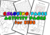 draw coloring pages books for kids