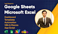 do custom excel spreadsheet, excel template, excel vba and google sheets scripts