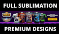 tshirt full sublimation designs