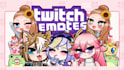create kawaii cute twitch or discord emotes and sub badges