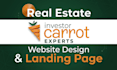 build a fully optimized real estate investor carrot website for lead generation