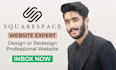 create squarespace website design or redesign squarespace