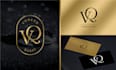 design a professional lettermark logo with unique initials