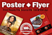 design a flyer, poster, brochure, post card or leaflet