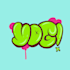 create an amazing slime bubble graffiti type for you