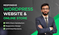 build responsive wordpress website design or ecommerce website design