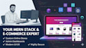 build professional mern stack e commerce website or web app