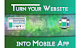 create your website android app