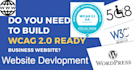 develop wordpress website with wcag  compliance