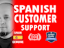 provide spanish customer support