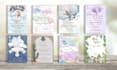 create baby shower announcement gender reveal first year