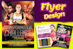 create amazing attractive flyer or poster design