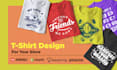 design modern typography and custom graphic t shirts for pod