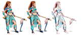 create character designs and concept art