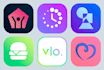 design modern minimalist mobile app icon design