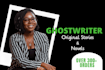 ghostwrite romance novels short stories and novella
