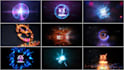 create powerful  electric and energy logo reveal animation