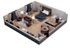 3d floor plan, interior renderings, exterior rendering