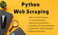 do web scraping, data scraping, and data extraction with python
