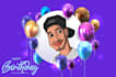 draw your caricature cartoon birthday invitation greeting